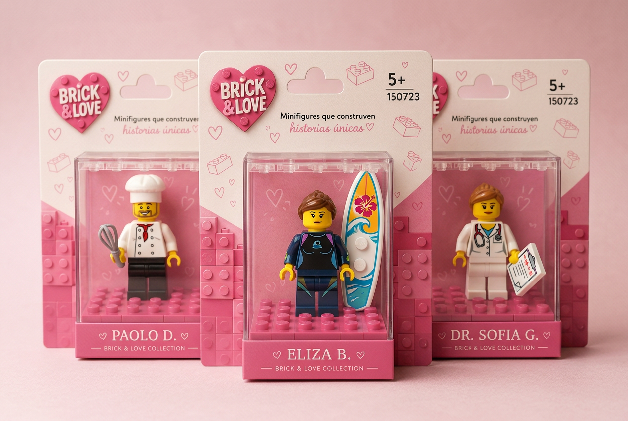 Trío de ediciones Brick & Love: chef, surfista y doctora